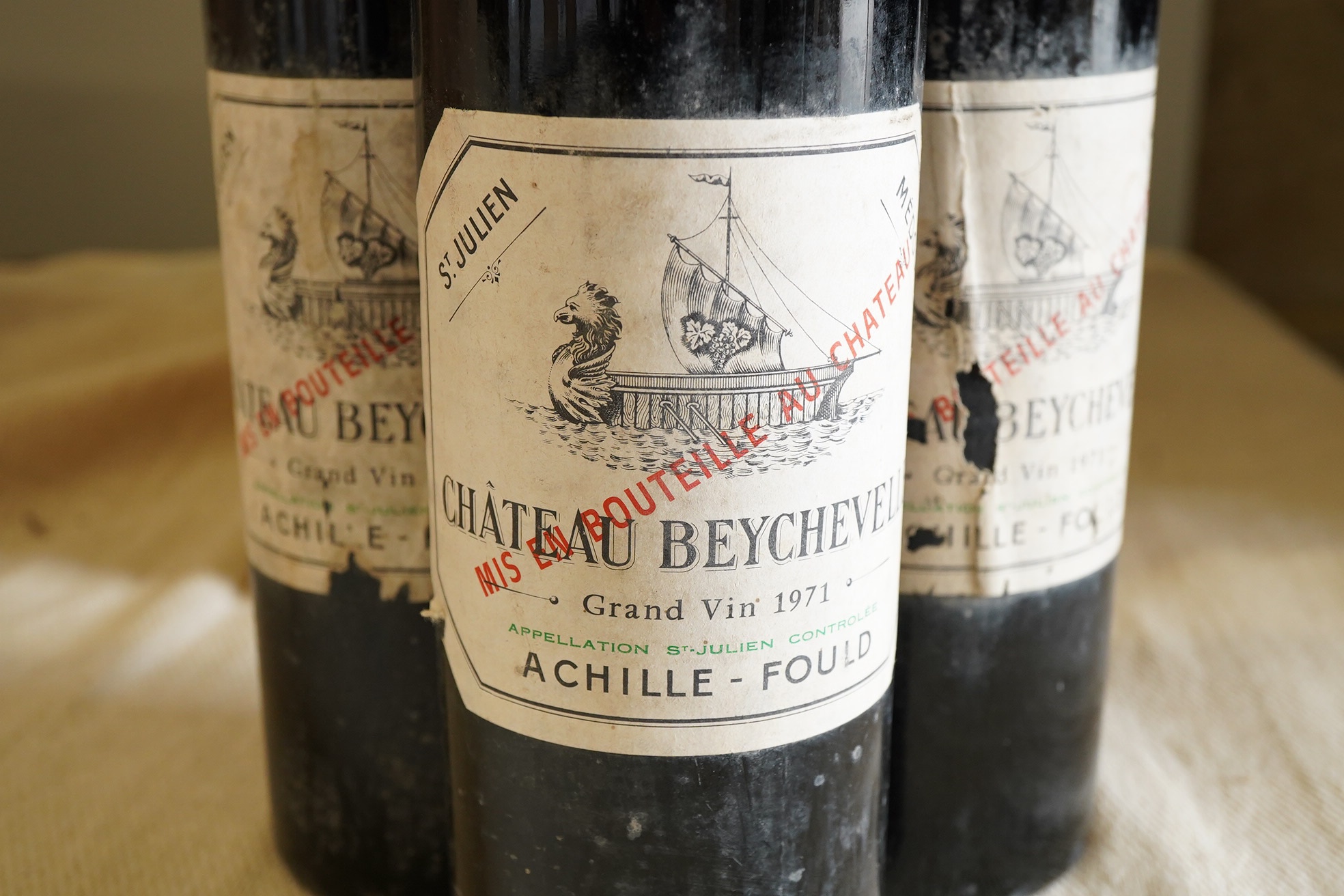 Château Beychevelle, 1971